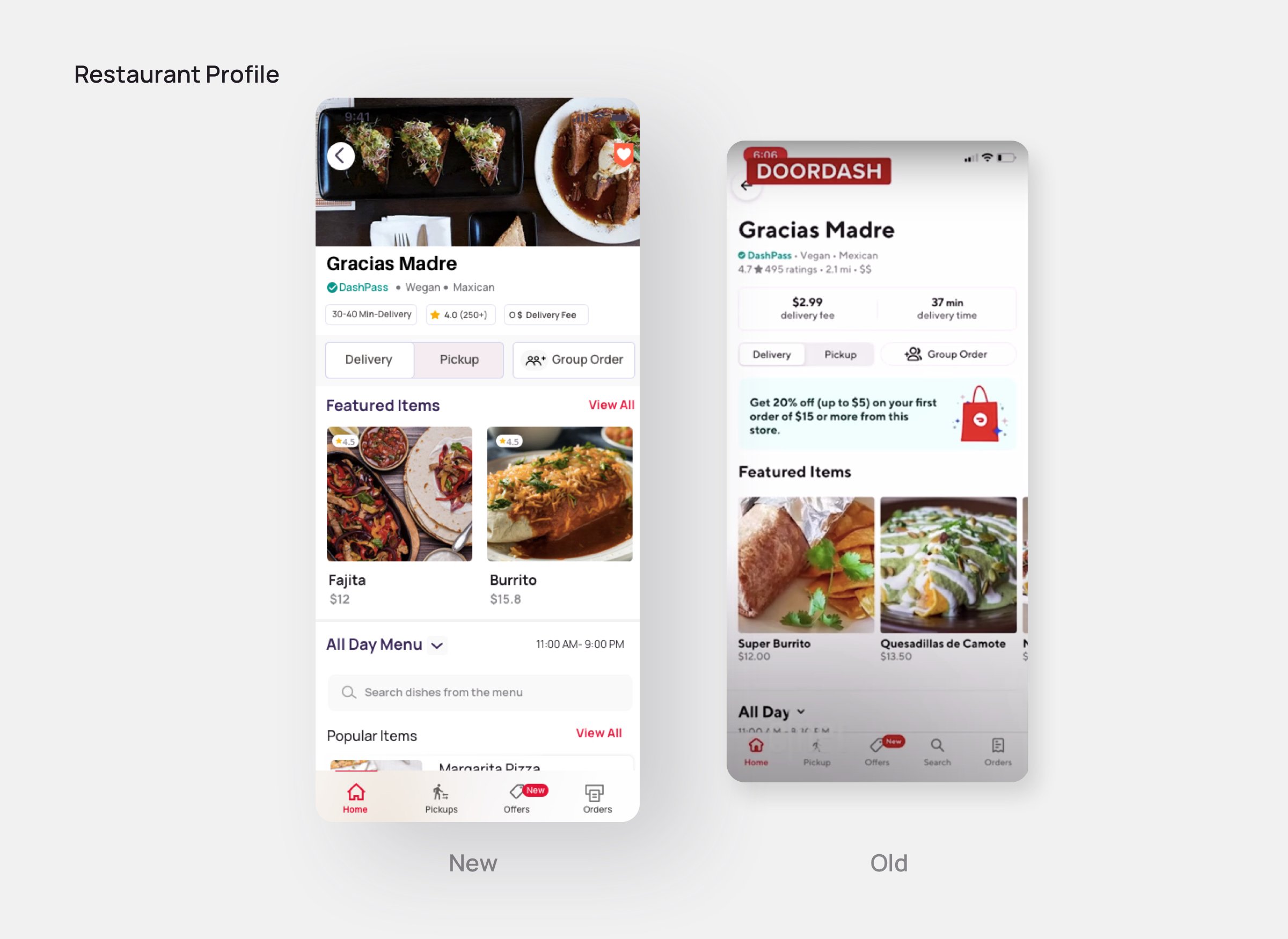 Redesigning Doordash App Using Design Thinking Approach